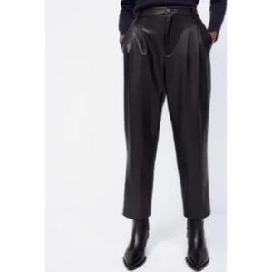 ZARA Faux Leather Pant